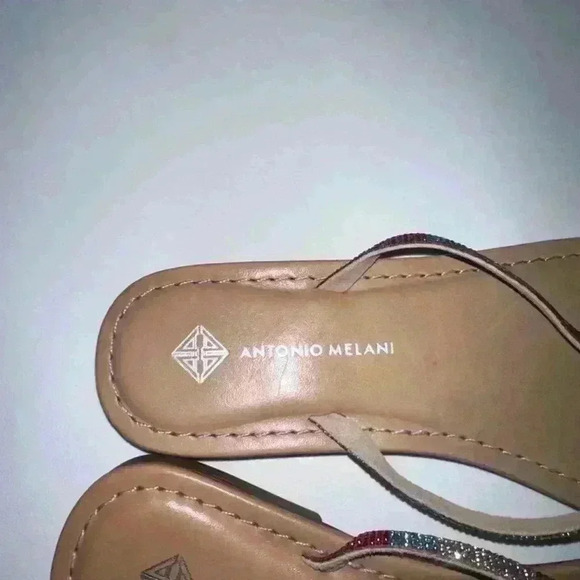 Antonio Melani Sandals /Size 5 1/2 /Multicolor, Rainbow Rhinestones / NEW! - Picture 7 of 10